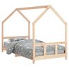 vidaXL Kinderbedframe 90x190 cm massief grenenhout
