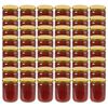 vidaXL Jampotten met goudkleurige deksels 48 st 230 ml glas