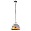 vidaXL Hanglamp industrieel vintage rond 25 W E27 31 cm meerkleurig
