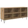 vidaXL TV-kast 103,5 x 30 x 50 cm Artisan Eiken Bewerkt hout