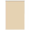 vidaXL Rolgordijn verduisterend 165x210 cm stofbreedte 161,6 cm beige