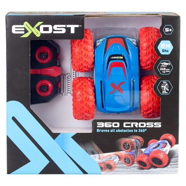 Exost Stuntauto radiografisch bestuurbaar 360 Cross II blauw