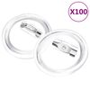 vidaXL Buttons met spelden 100 st 25 mm acryl