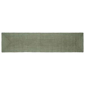 vidaXL Gebied Tapijt Olijfgroen 60 x 250 cm Jute