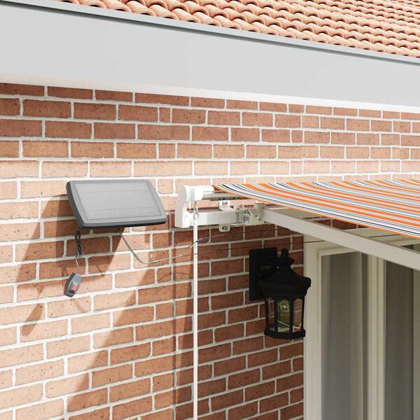 vidaXL Inklapbaar Zonnescherm Multikleur 500 &times; 300 cm Stof en Metaal