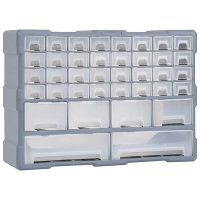 vidaXL Organiser met 38 lades 52x16x37,5 cm