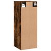 vidaXL Wandkast 34,5x34x90 cm gerookt eikenkleurig