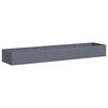 vidaXL Plantenbak 360x80x40 cm staal antracietkleurig