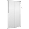 vidaXL Venetiaanse Blind Verstelbaar Zilvergrijs 213 x 110 cm PVC
