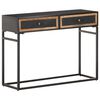 vidaXL Wandtafel 100x35x75 cm massief mangohout