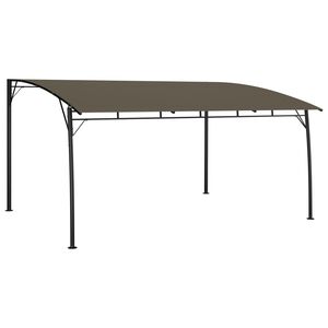 vidaXL Zonnescherm luifels 4 x 3 x 2,55 m Taupe