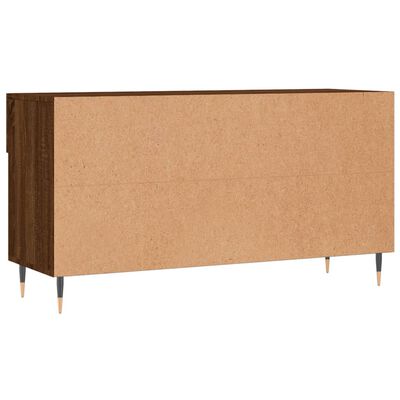 vidaXL Schoenenbank 102x35x55 cm bewerkt hout sonoma eikenkleurig