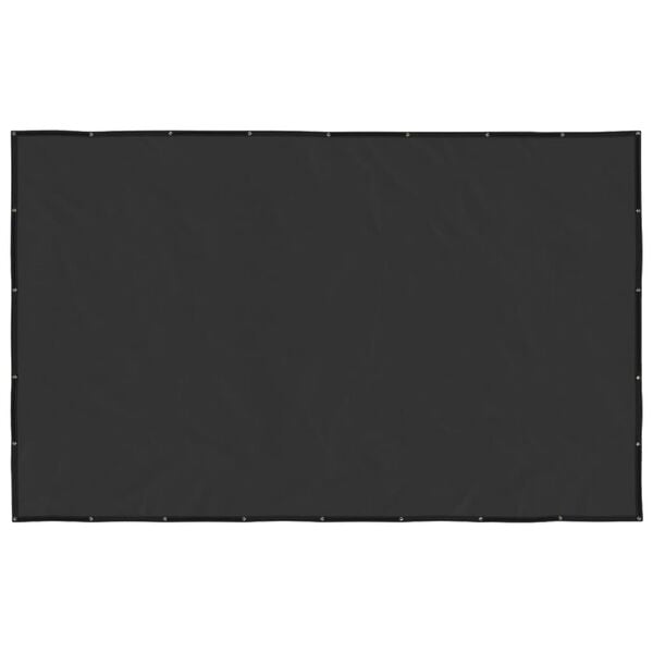 vidaXL Aanhangwagennet 2,5x4 m HDPE zwart