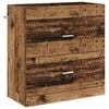 vidaXL Badkamer Onder Wasbak Kast Oud hout 78,5 x 37,5 x 81 cm