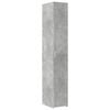 vidaXL Hoge kast 30x42,5x185 cm bewerkt hout betongrijs