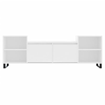 vidaXL Tv-meubel 160x35x55 cm bewerkt hout wit