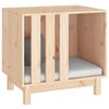 vidaXL Hondenhok 60x45x57 cm massief grenenhout