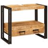 vidaXL Wastafel Kast met lade Bruin 71 x 33 x 58 cm Massief Mango Hout