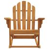 vidaXL Schommelstoel Adirondack 79x100x103 cm massief teakhout