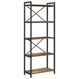 vidaXL Boekenkast 60 x 30 x 155 cm Bewerkt hout Oud hout