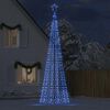 vidaXL LED-kerstboom met spikes 1534 LEDs 500 cm blauw
