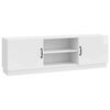vidaXL TV-kast Hoogglans Wit 150 x 31 x 47 cm Bewerkt hout