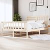 vidaXL Bedframe massief hout 150x200 cm