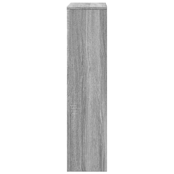 vidaXL Radiatorombouw 78x20x82 cm bewerkt hout grijs sonoma eikenkleur