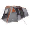 vidaXL Tunneltent Grijs en Oranje 505 x 330 x 204 cm