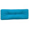 vidaXL Palletkussens 5 st stof blauw
