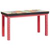 vidaXL Bijzettafel 2 st Multikleur 90 x 40 x 50 cm