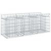 vidaXL Gabion Verhoogd Bed 150 x 50 x 60 cm Gegalvaniseerd staal