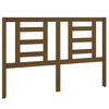 vidaXL Hoofdbord 141x4x100 cm massief grenenhout honingbruin