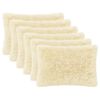 vidaXL Kussensloop 6 pcs HEERLEN Cr&egrave;mekleurig 50 x 70 cm PV Fleece