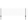 vidaXL Gelaste draadhek 25 x 0,6 m (B x H) PVC-Coated Staal Grijs Mesh
