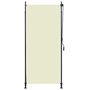 vidaXL Rolgordijn voor buiten 100x270 cm cr&egrave;me