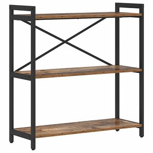 vidaXL Boekenkast 80 x 30 x 85 cm Bewerkt hout Oud hout