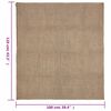 vidaXL Jutezakken 5 stuks 100x110 cm 100% Jute 220 g/m&sup2;