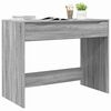 vidaXL Bureau met lade Grijs Sonoma 100 x 50 x 78 cm Bewerkt hout