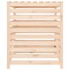 vidaXL Compostbak 82,5x82,5x99,5 cm massief grenenhout