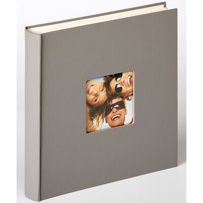 Walther Design Fotoalbum Fun 100 pagina's 30x30 cm grijs
