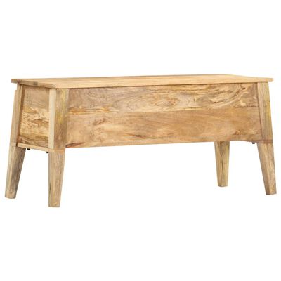 vidaXL Opbergbox 99x35x48 cm massief mangohout