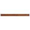 vidaXL Raamsokkel Bruin hout 160 x 15 x 4,5 cm PVC