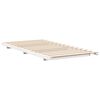 vidaXL Bedframe Wit 90 x 220 cm Massief grenenhout