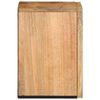 vidaXL Badkamerwandkast 38x34x48 cm massief ruw mangohout
