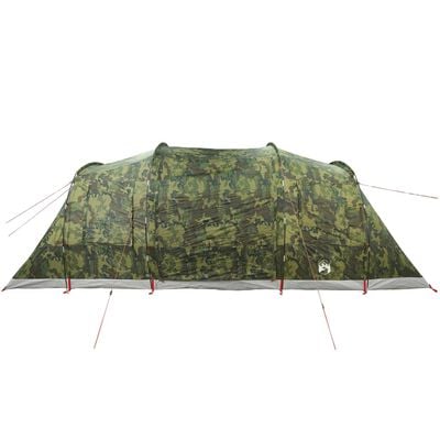 vidaXL Tunneltent 6-persoons waterdicht camouflage