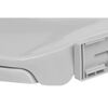vidaXL Toiletbril soft-close ovaal lichtgrijs