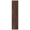 vidaXL Hoge kast 50x41x185 cm bewerkt hout bruin eikenkleurig