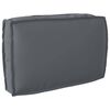 vidaXL Kussen Antraciet 60 x 40 x 12 cm Oxford Stof
