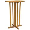 vidaXL Bartafel inklapbaar 90x65x105 cm massief teakhout
